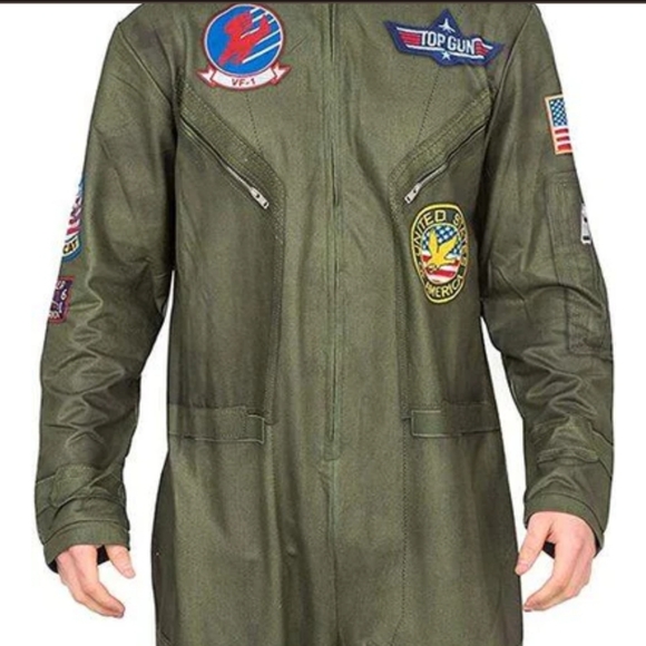Top Gun Aviator pajama costume - Picture 1 of 4